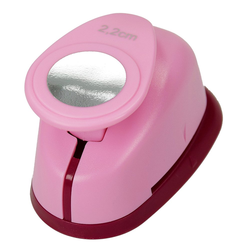 Efco 1791115 Punch M Circle 7/8 Inch ~ 2,2 cm, Pink