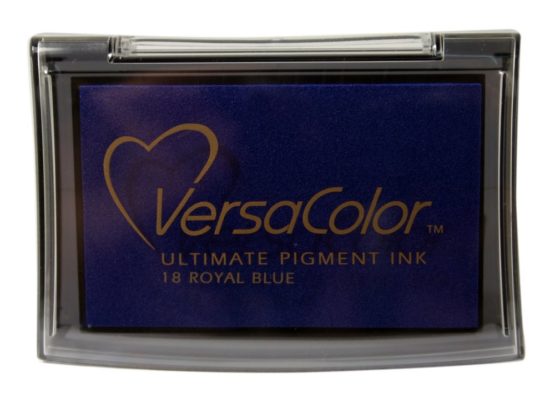 Tsukineko VC018 Versacolor Ink Pad, Royal Blue