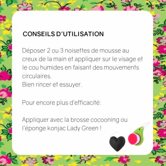 Lady Green Rituel Pureté Organic Face-Cleansing Foam for Young Skin 100 ml - Image 3