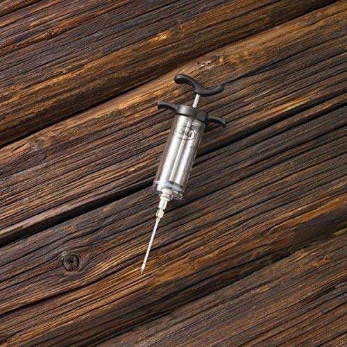 Rösle 25058 Marinade Injector, Transparent, 22.5x7.8x4.1 cm - Image 4