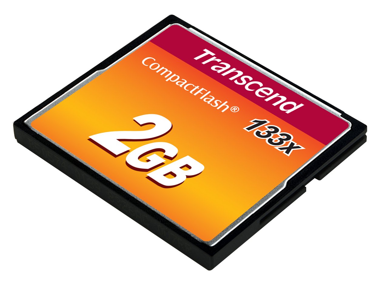 Transcend 2GB CompactFlash 133 Memory Card (CF Card) Up to 50/20 MB/s - Image 3