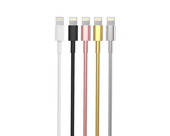 MOTA TAMO Forever MFI Apple Certified Cable 10ft Lightning Gold - Image 3