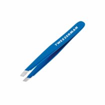 Tweezerman Bahama Blue Stainless Steel Mini Slant Tweezer