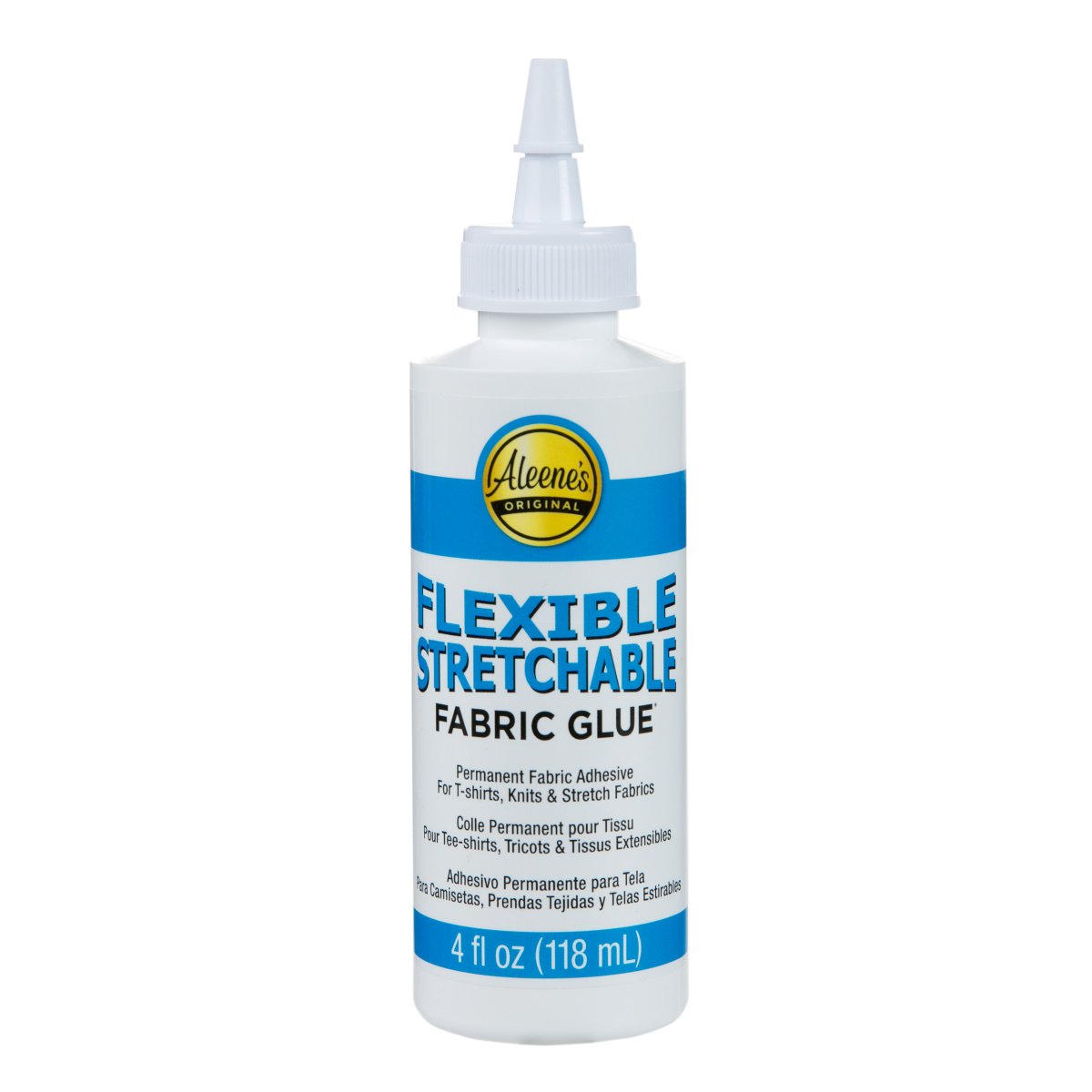 Aleene's Flexible Stretch Fabric Glue 4oz, 4 Ounces, 4 ounce