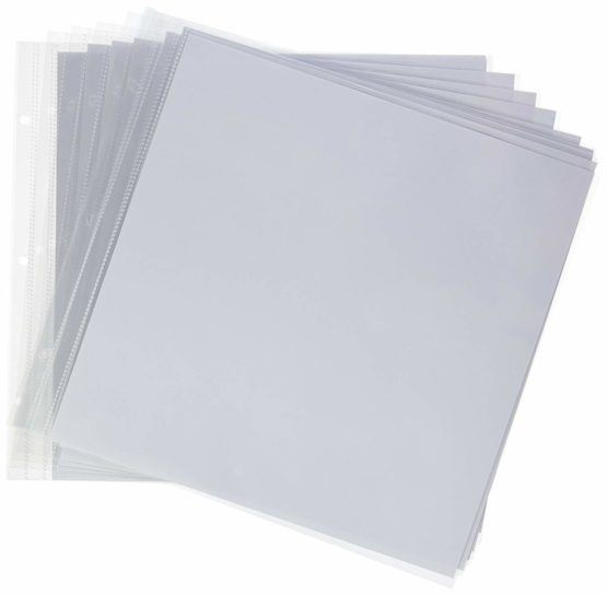 Artemio 10 Plastic Sleeves Photo Album 30.5 x 30.5 cm-3 Holes - Image 2