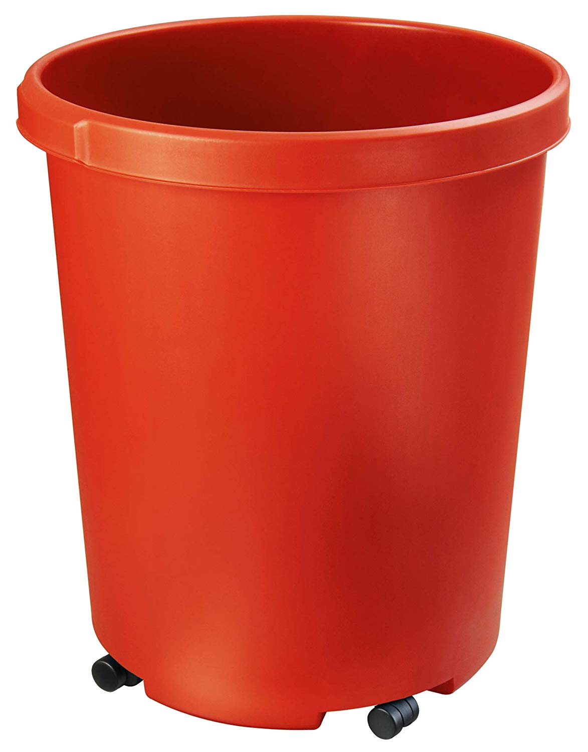 HAN KLASSIK XXL 50L Waste Bin Red - Image 2