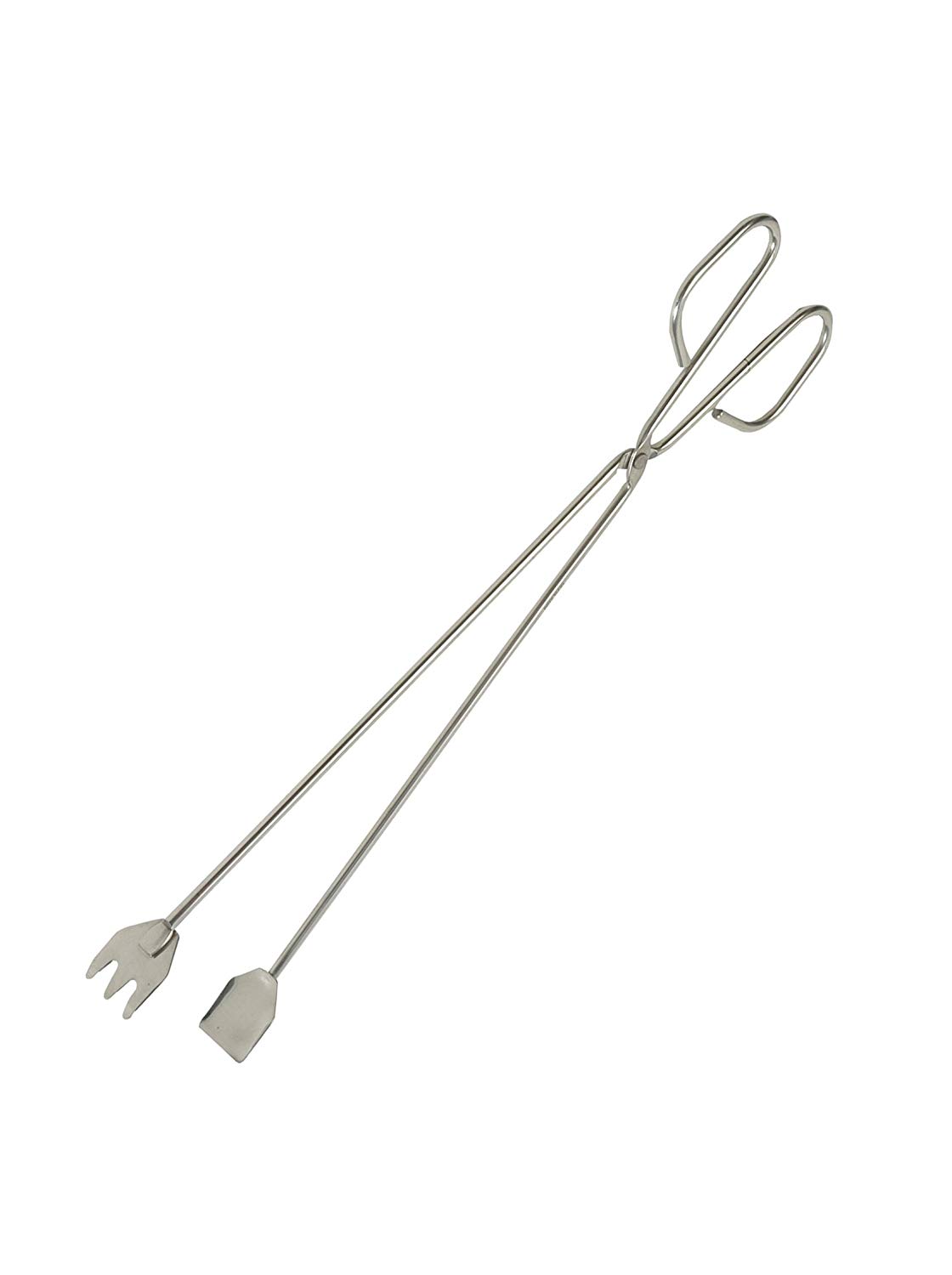 Fackelmann Stainless Steel Tongs, 40cm 6mm diameter, Grey