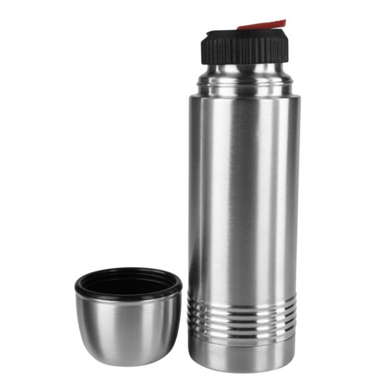 Emsa 618501600 Senator Safe Loc insulated flask, 0.5 litres, stainless steel - Image 2