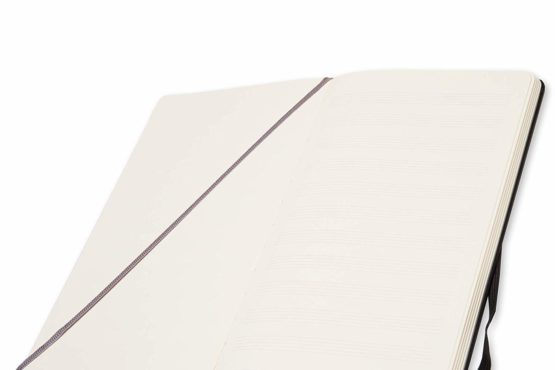 Moleskine 13 x 21 cm Large Art Collection Music Notebook with Hard Cover and Elastic Closure, Paper Suitable for Pens, Pencils and Fountain Pens, Black, 192 Pages - Image 4