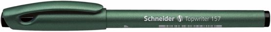 Schneider Topwriter 157 Felt-Tip Pen 0.8 mm Black Pack of 10 - Image 2