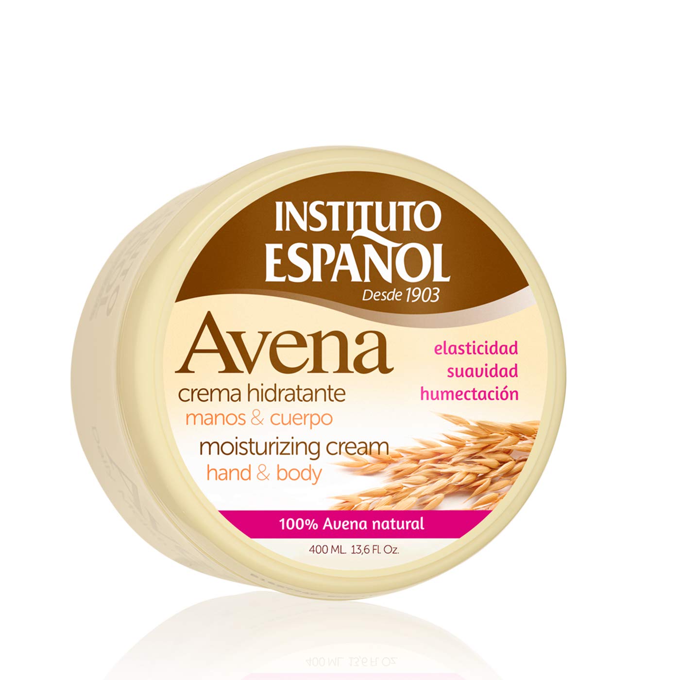 Instituto Español Instituto Espanol 400ml Oatmeal Hand and Body Cream, 100323, 1 count (Pack of 1) - Image 2