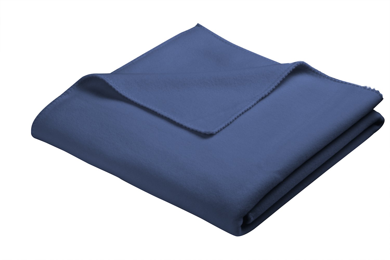 Biederlack Emotions Soft Sensation Blanket Throw, Polyester, Jeans, 160 x 200 cm, 50 x 38 x 13 cm
