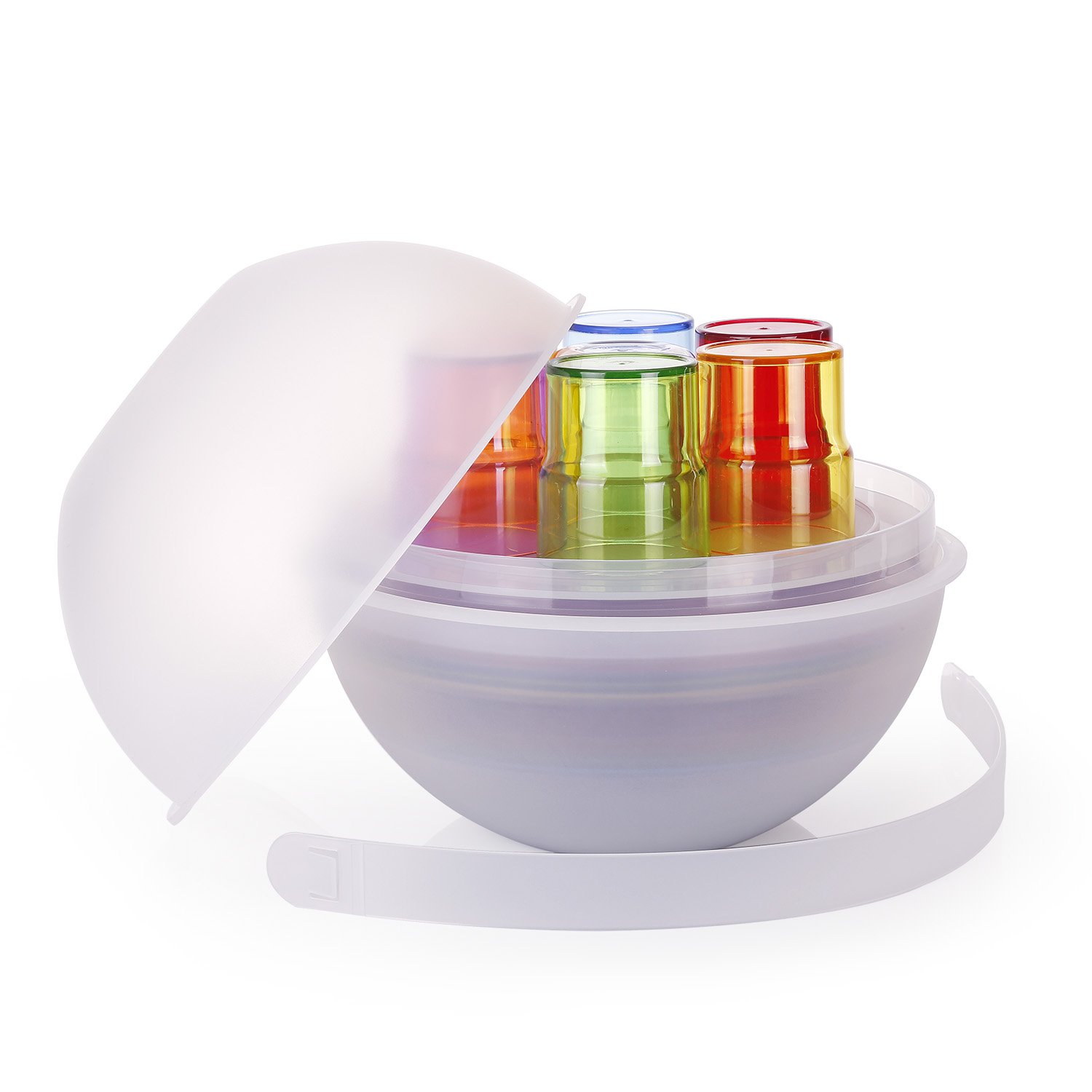 Guzzini - HappyHour, Oil Vinegard Cruet "PERFECT DRESSING" - Assorted Colour, 27,5 x 27 x h23,5 cm - 06430152 - Image 2