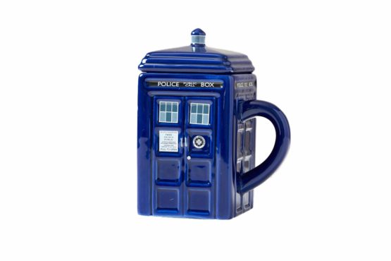Doctor Who Tardis Mug with Lid, DR87 - Image 2