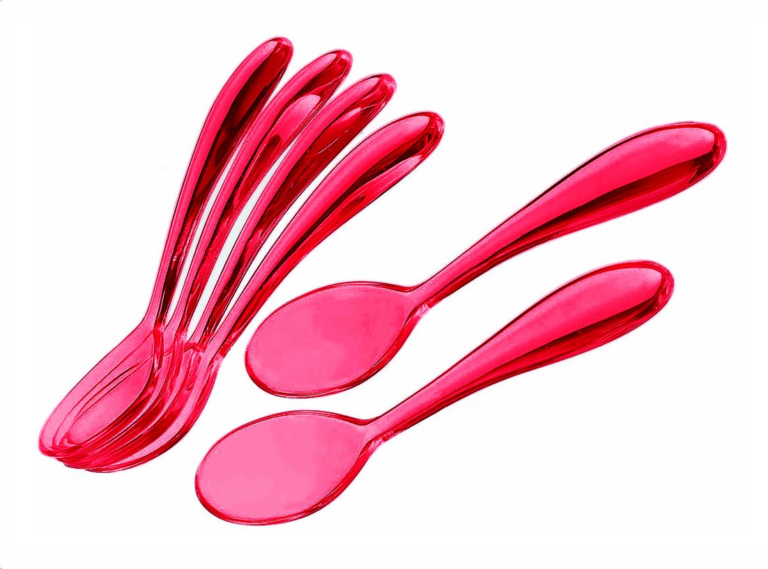 Guzzini Teaspoon, 12 cm, Red
