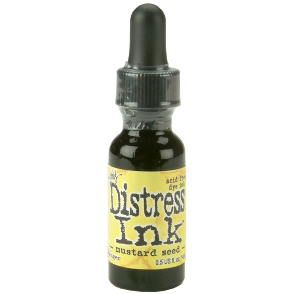 Tim Holtz Distress Ink Re-Inker - Mustard Seed, Multicolour, 15 ml