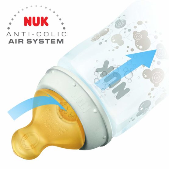 Nuk First Choice+ Silicone Teat 6 - 18 Months Fori Misura L Beige - Image 4