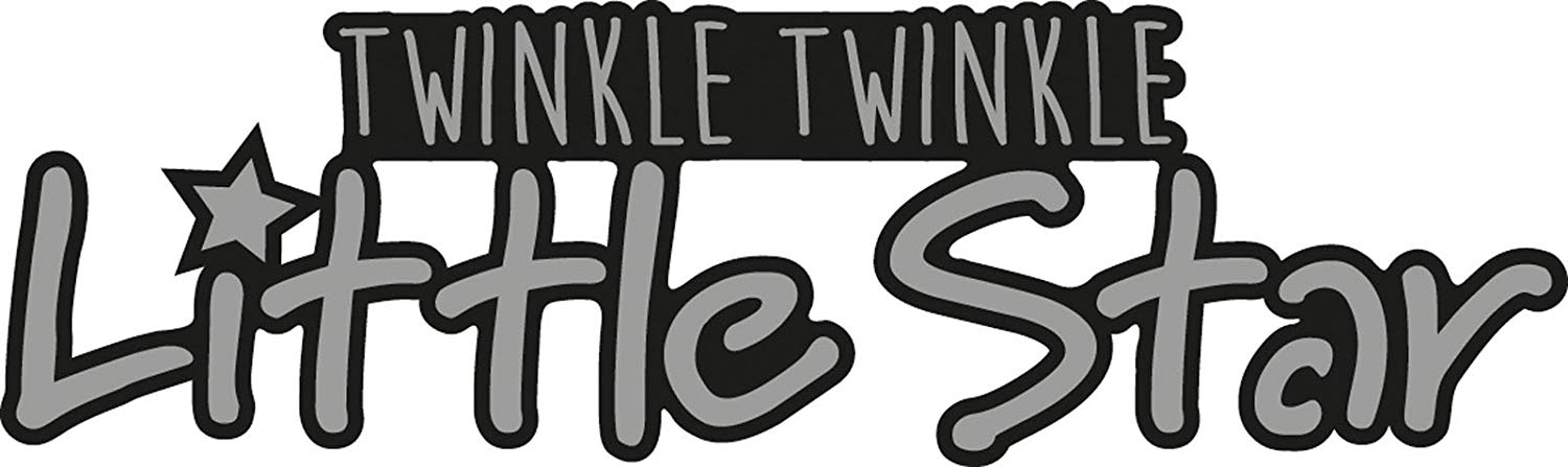 Marianne Design "Twinkle, twinkle little star" Die, Grey