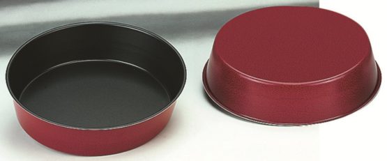 IBILI Venus Pie Mould, Aluminium, Black/Red, 30 cm - Image 2
