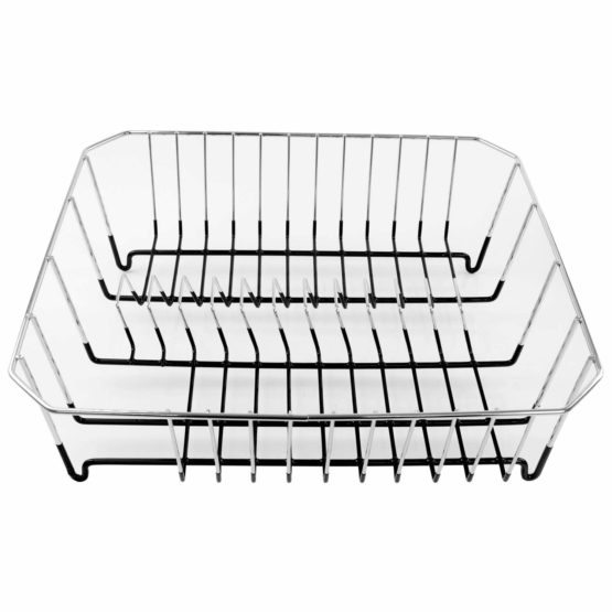 Apollo Chrome Rectangular Dish Drainer - Image 2
