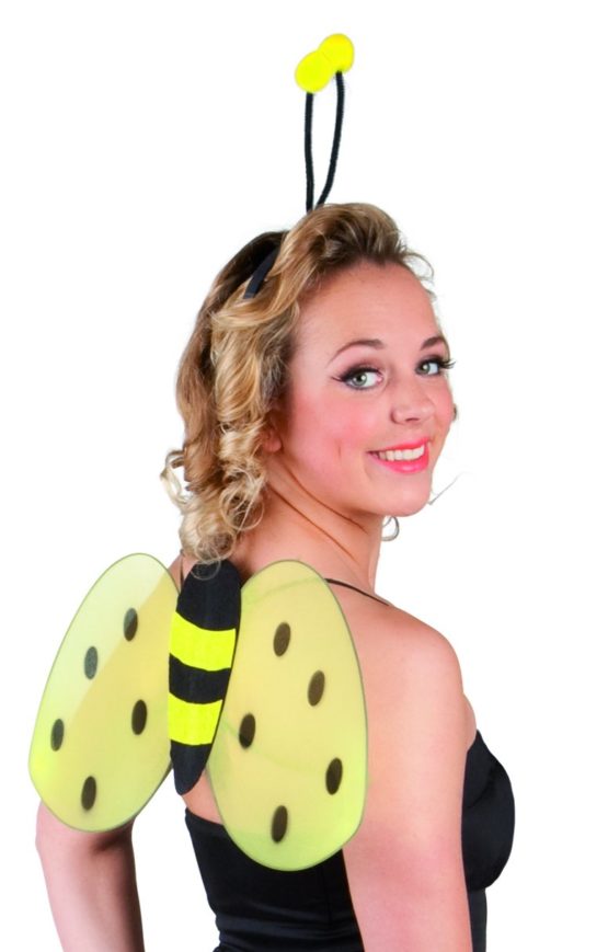 Boland BV 52852 Bee Set with Wings and Tiara