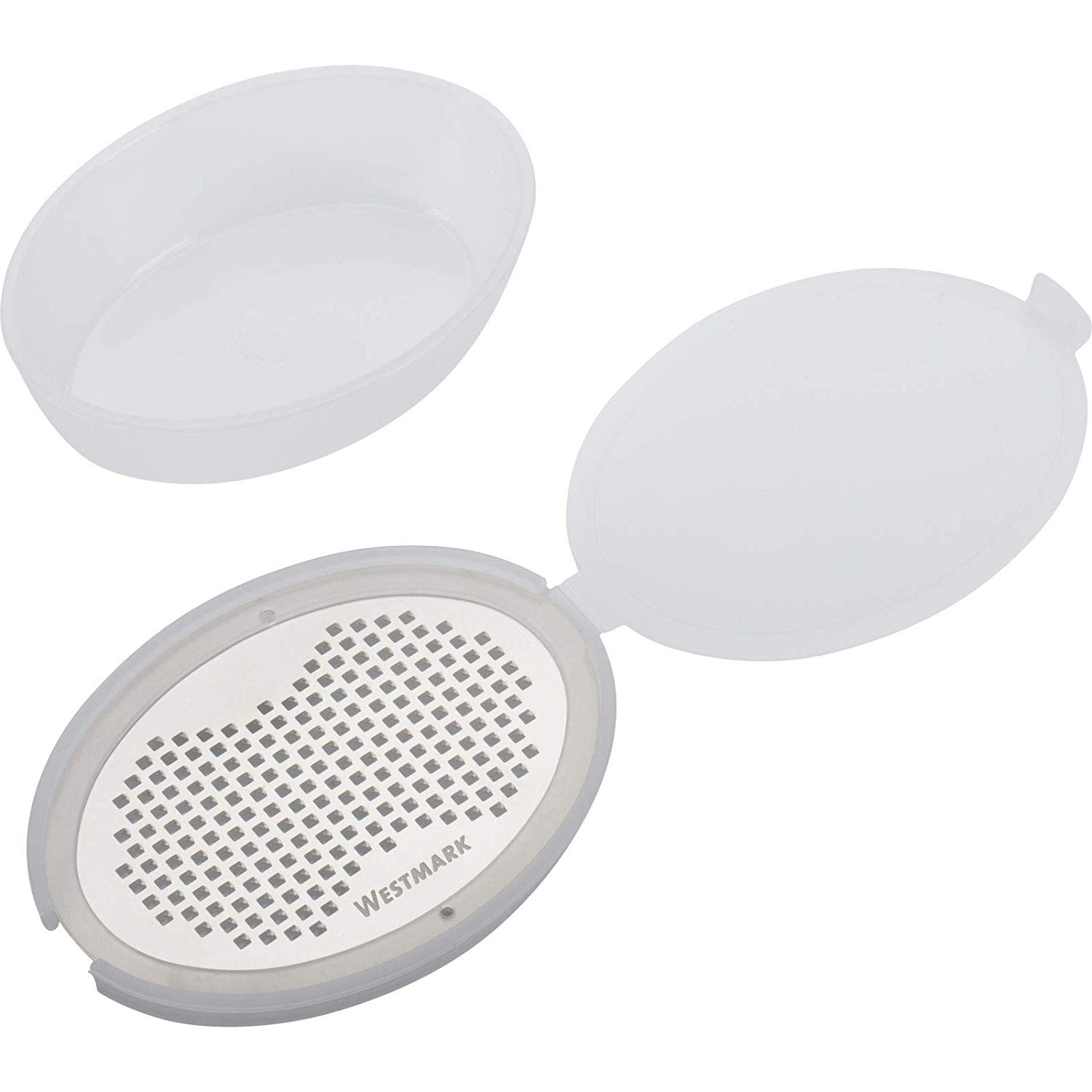 Westmark Technicus Nutmeg Grater with Storage Compartment, White/Silver - Image 2