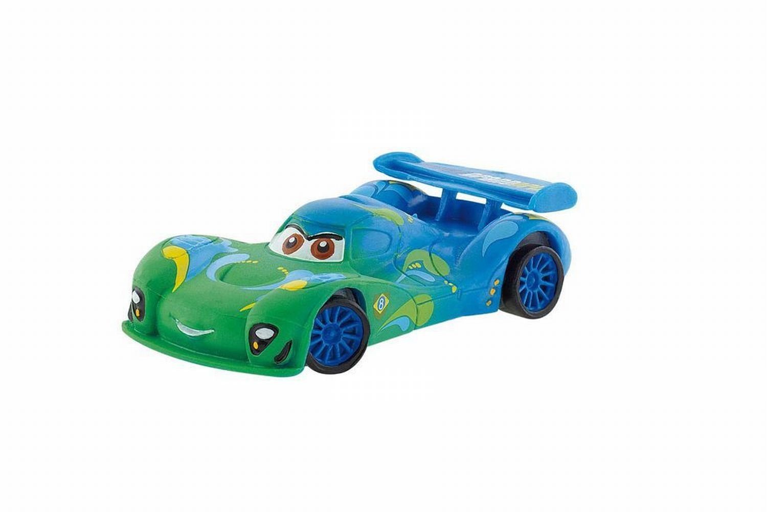 Bully Country 12780 Toy Figure - Walt Disney Cars 2 Carla Veloso, 7.5 cm, White