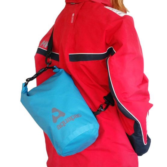 Aquapac Heavyweight Waterproof Drybags with Shoulder Strap - 7 Litres - Cool Blue (732) - Image 2