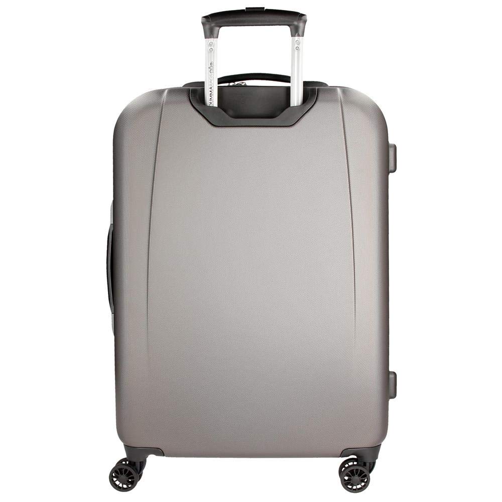 Movom Riga Grey Luggage Set 55/70 cm Rigid ABS TSA Lock 108 Litre 4