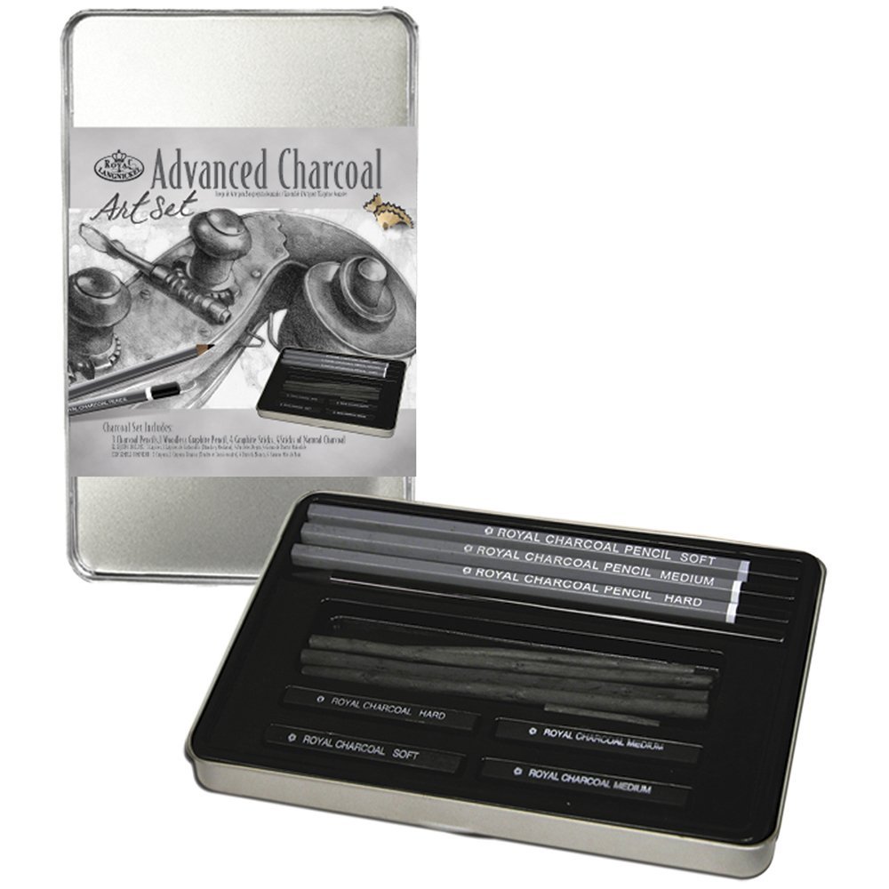 Royal & Langnickel Charcoal Drawing Art Set, RSET-ART2503, 1 count (Pack of 1)