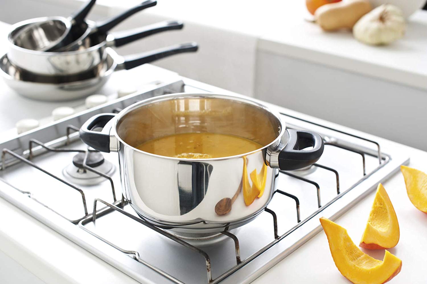 Beka Polo Stainless Steel Couscous Pan with Glass Lid 24 cm - Image 4