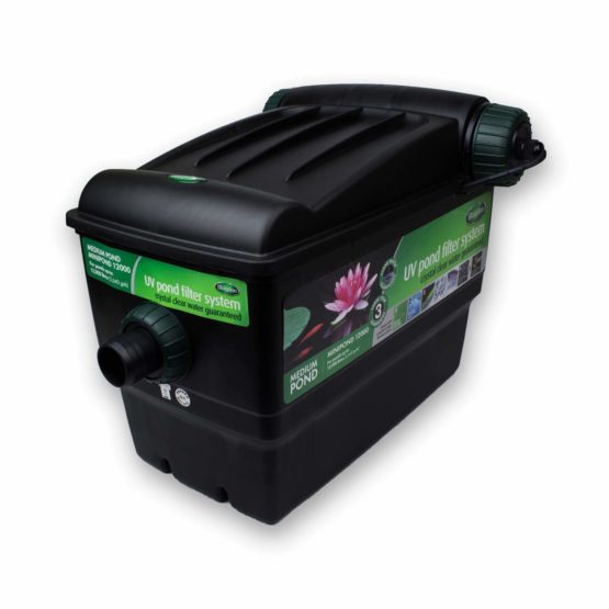 Blagdon 9W Mini-Pond 6-Stage Box Filter 12000 Litre Model with UV Clarifier Light, for Ponds Up-to 12,000 Litres