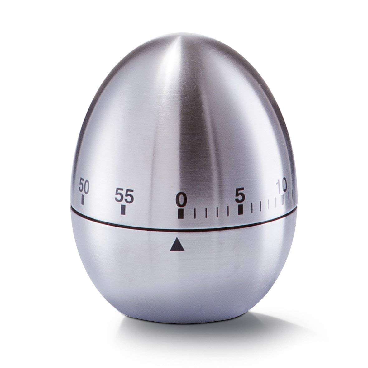 Zeller 27245 6 x 10 cm Egg Timer Stainless Steel, Silver