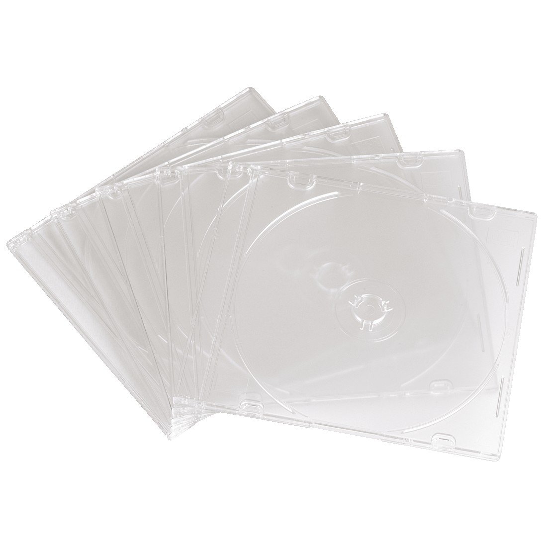 Hama Slim CD Box, pack of 20, transparent, value pack, 20 CD - Image 2