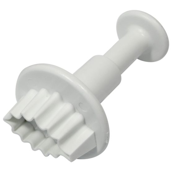 PME HL544 Veined Holly Leaf Plunger Cutters Small, Medium, Large Sizes, Set of 3 White - Image 4