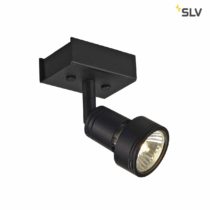 SLV Puri 1 / Internal Illumination, Surface, Wall-Mounted Light, Ceiling Spotlight / GU10 50W Black, Aluminium, 50 W