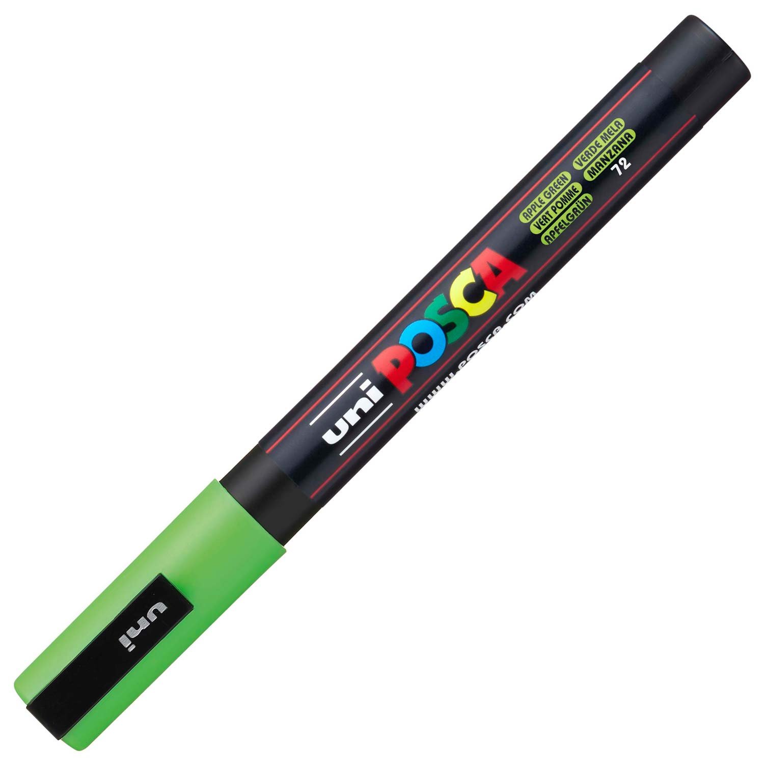 Uni Ball Posca Pc M Mm Fine Bullet Tip Marker Apple Green