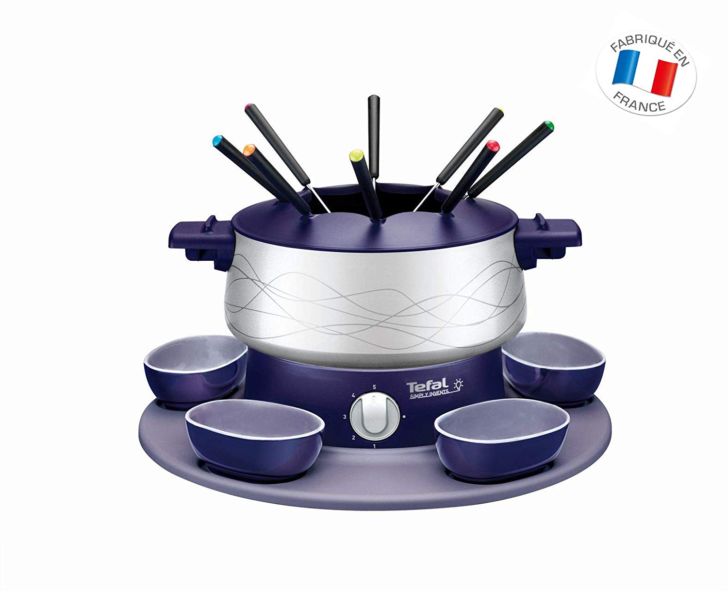 TEFAL Fondue Simply Invents EF351412-Indigo Blue