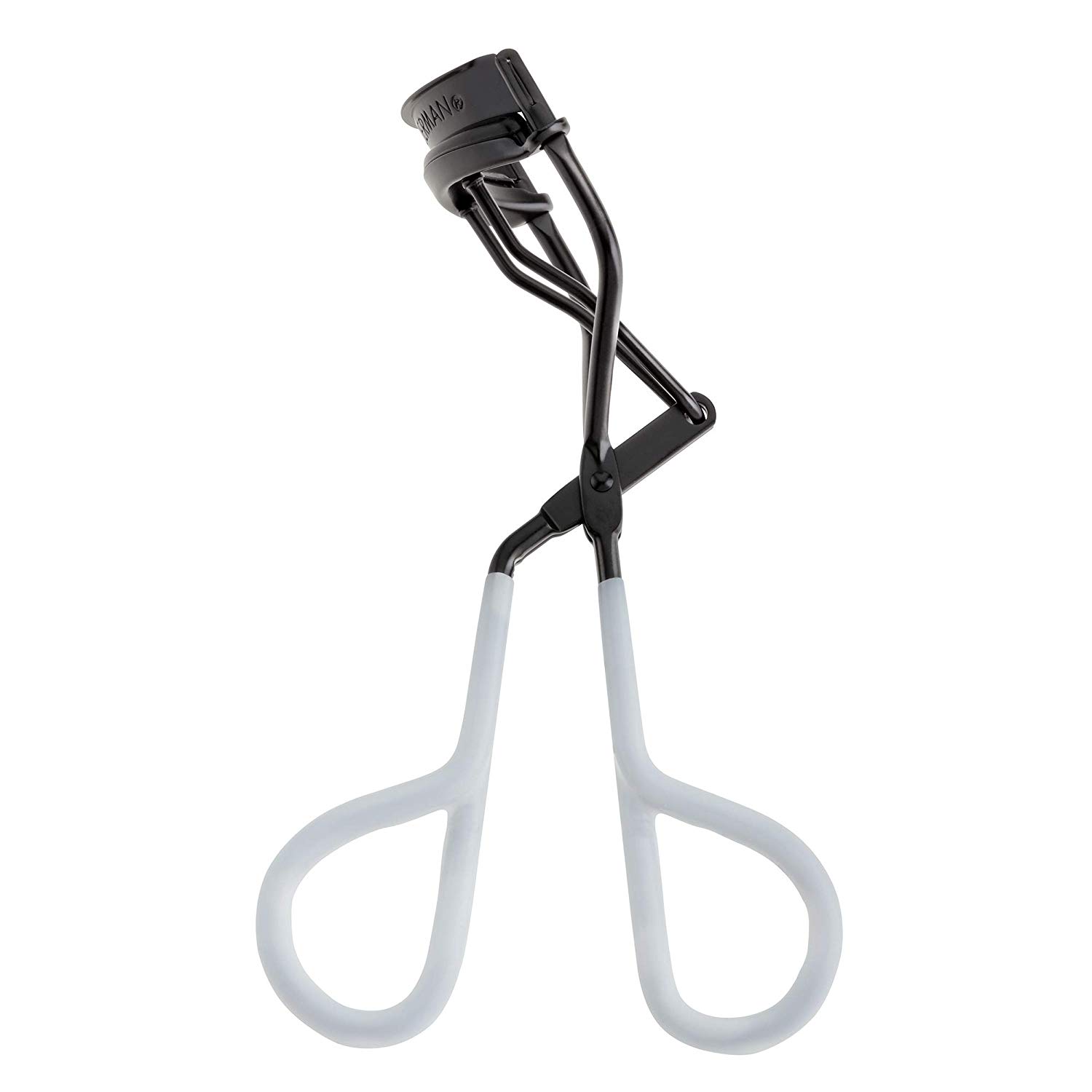 Tweezerman Onyx Great Grip Eyelash Curler for Long Lasting Lifted Lashes Thick, Rounded Hypoallergenic Silicone Pads - Image 2