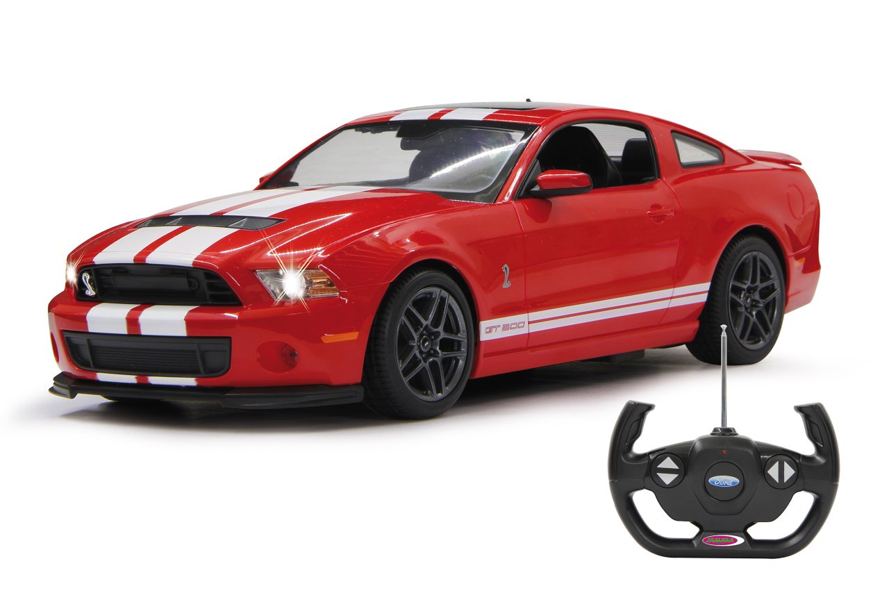 Jamara 404541 40 MHz 1:14 Scale Red Ford Shelby GT 500 Deluxe Car, Small