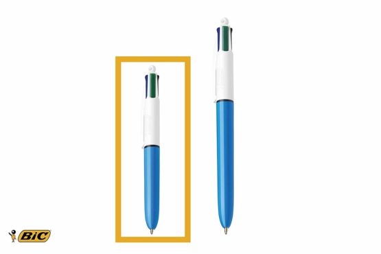 BIC Mini + Mini Fashion Retractable Ballpoint Pen Assorted Colours Pack of 3 - Image 3