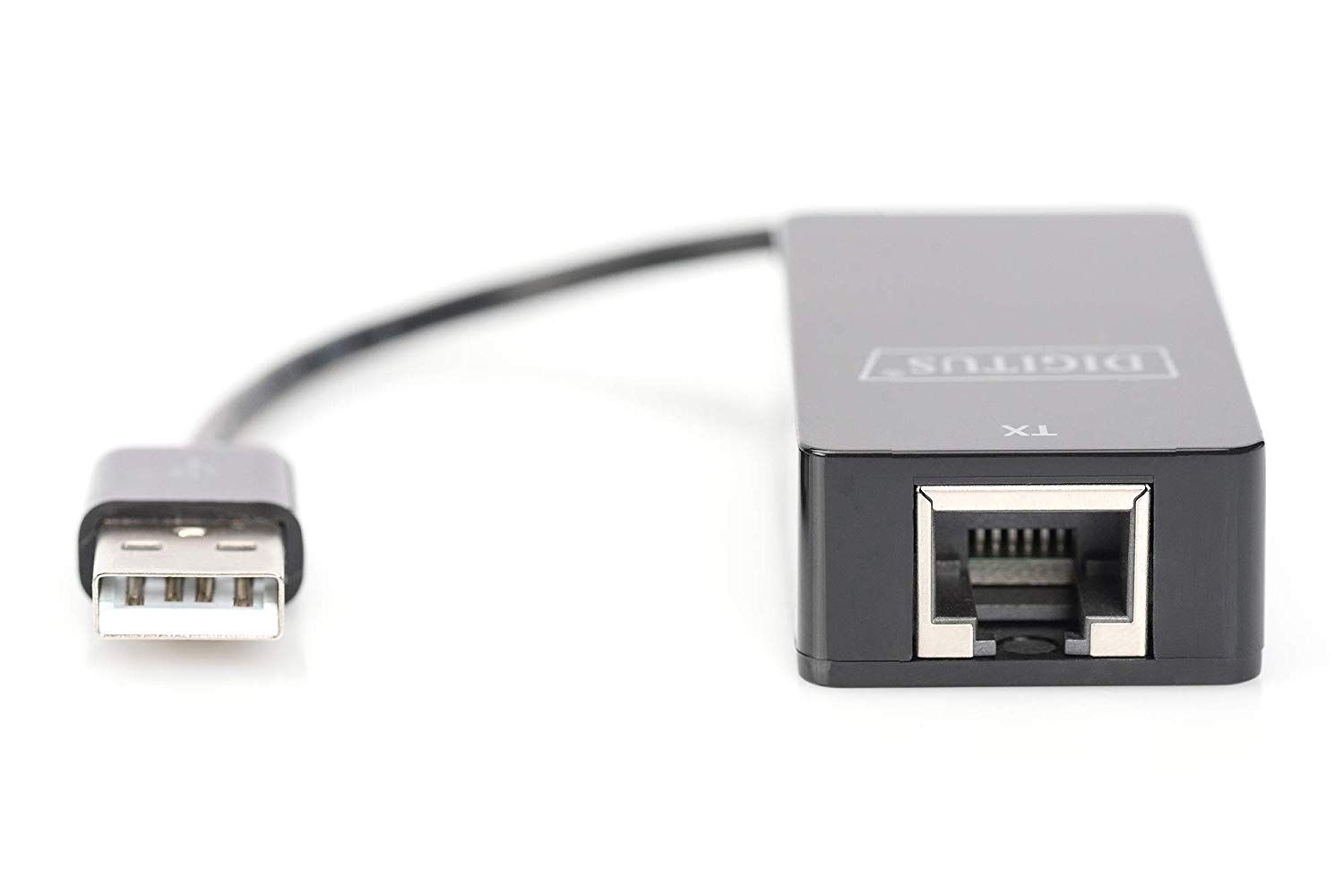 DIGITUS USB Extender - Range 45 m - USB 1.1 - UTP, STP & S-FTP network cable from Cat-5 - Plug & Play - Black - Image 3