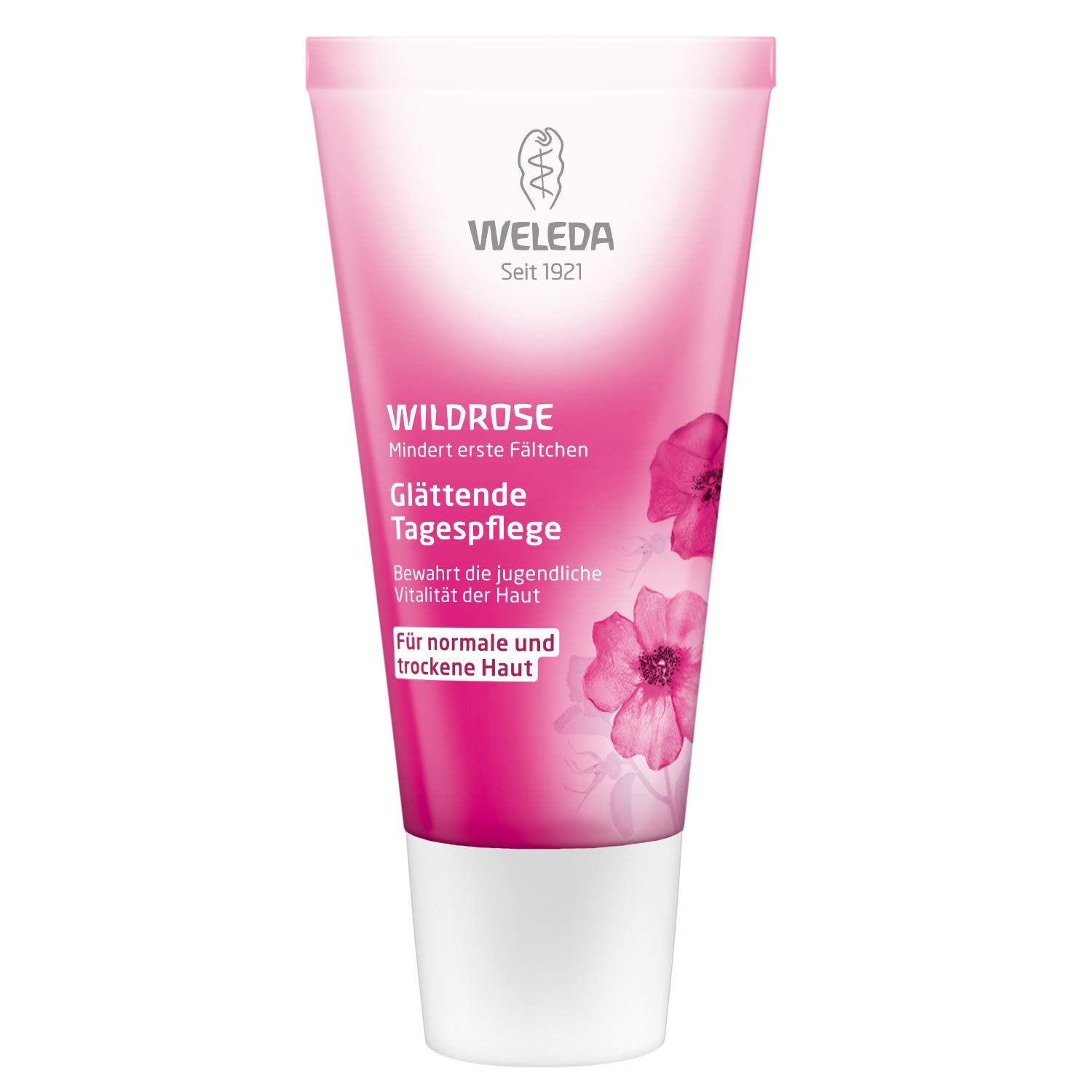 Weleda Wild Rose Smoothing Day Cream, 30 ml, WHITE,PINK, 30 ml (Pack of 1)