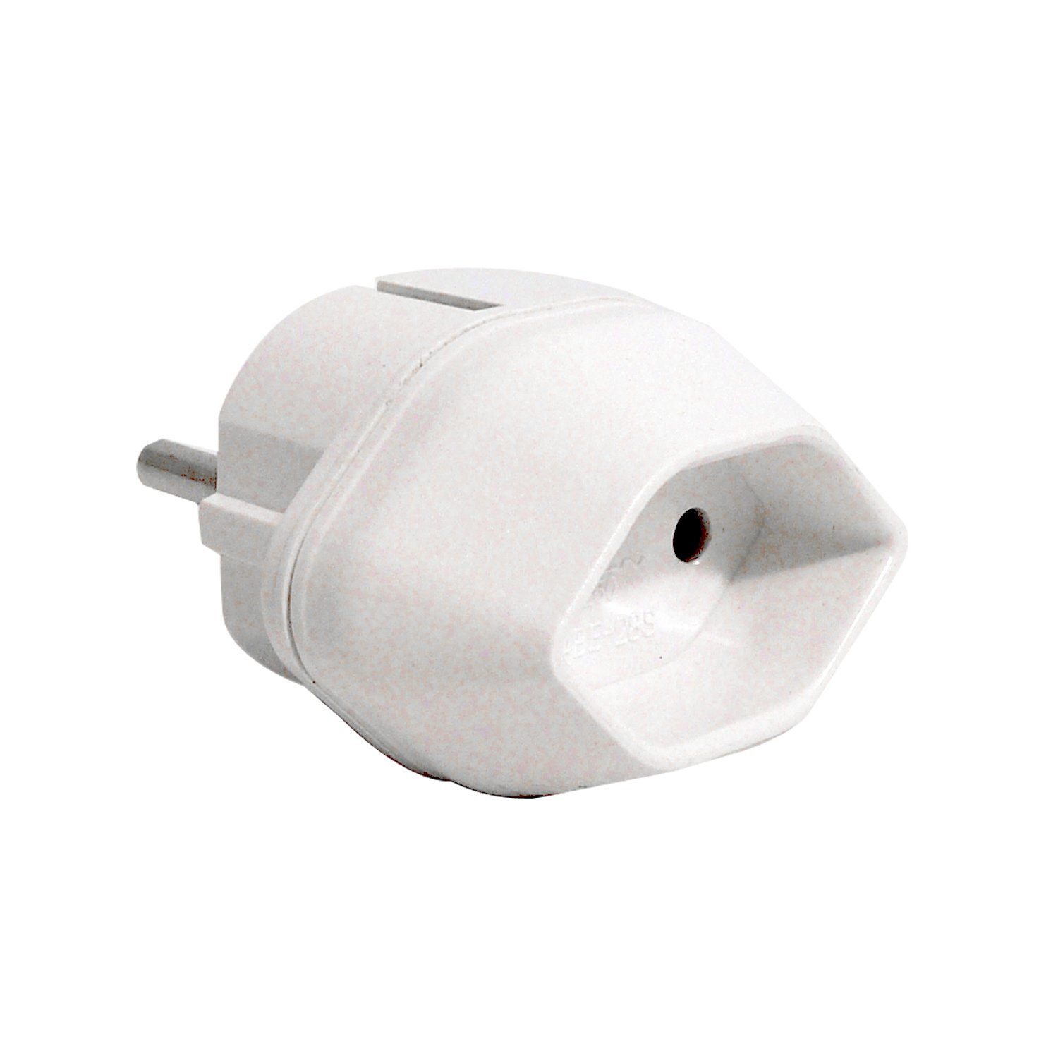 INDIPC 5002821 Adapter with French Male/Swiss Female Plugs White - Image 4