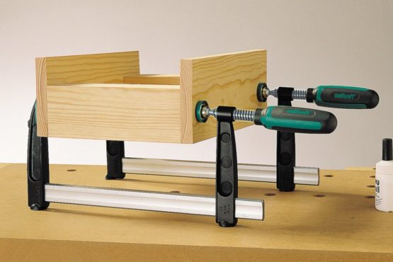 Wolfcraft 3612000 classic screw clamp SZ 80-450 mm, bar clamp, multicolour - Image 3