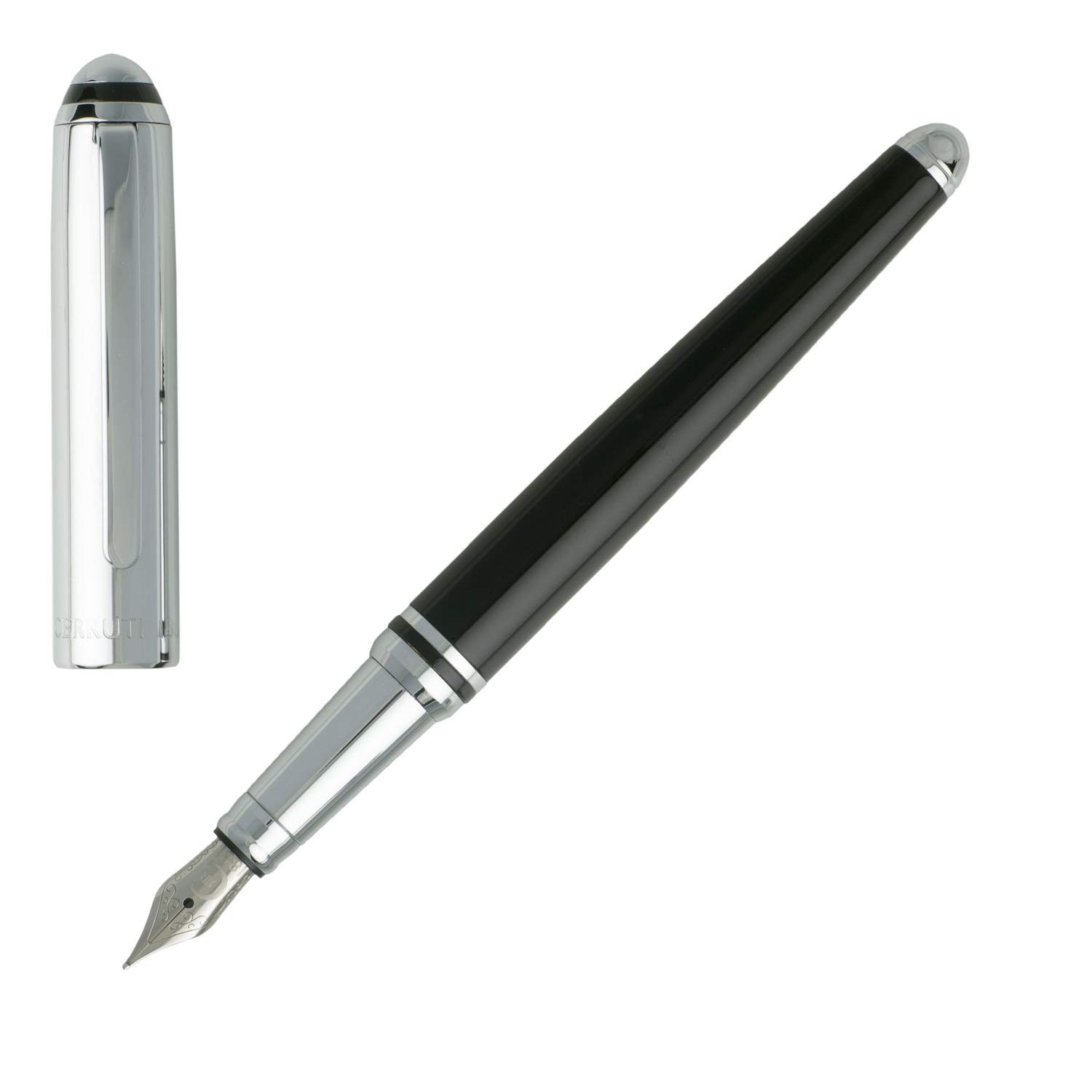 Cerruti 1881 Fountain Pen Miles NSN7632A Black