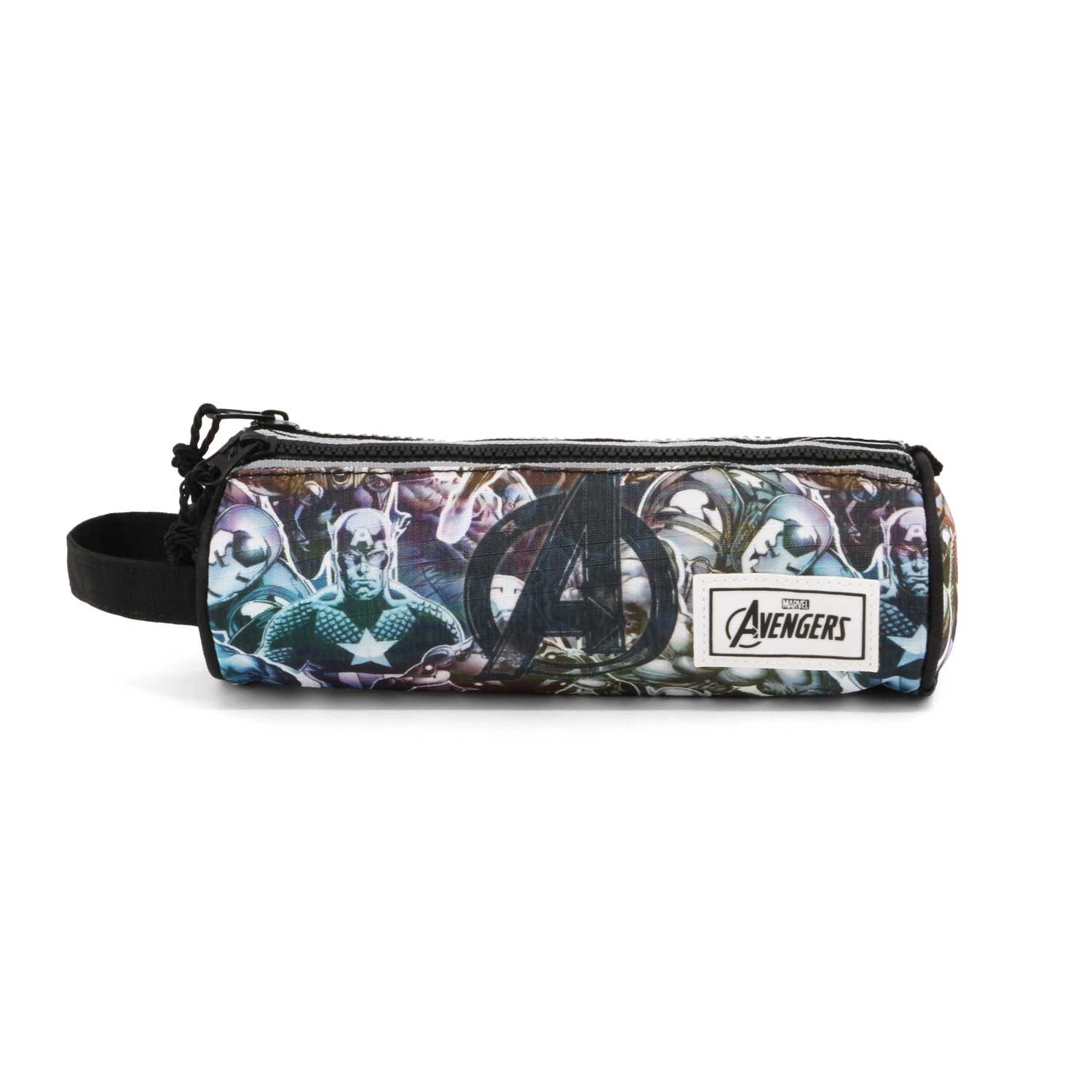 Karactermania The Avengers Assemble-Triple Cylinder Pencil Cases, 22 cm, Green - Image 2