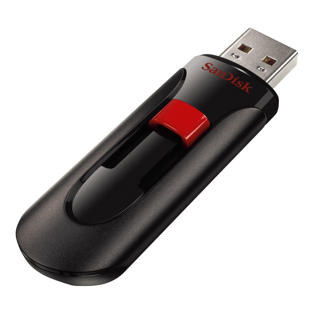 SanDisk Cruzer Glide 32 GB USB Flash Drive USB 2.0 , Black & Red, 32GB