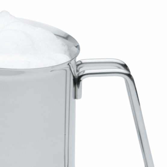 KitchenCraft Milk Frother Jug, Stainless Steel, Silver, 650 ml - Image 4