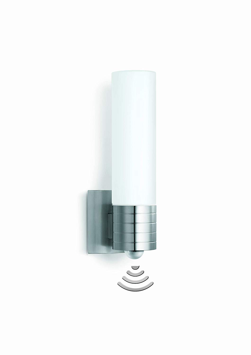 Steinel Outdoor Wall Light L 260 S, Stainless Steel, Sensor switched, 240° motion detector, incl. LED Bulb - Image 2